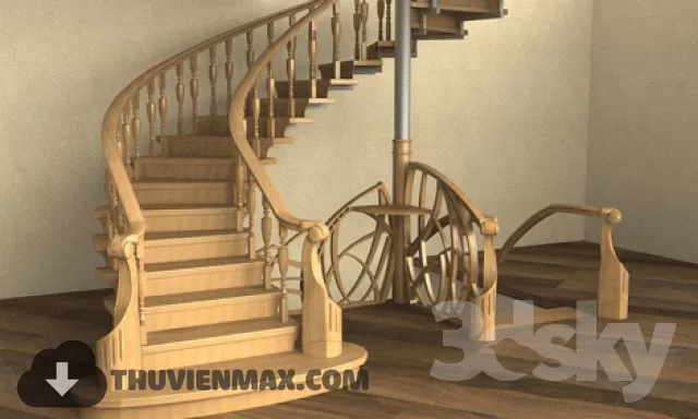 Decoration 3D Models – Staircase 059