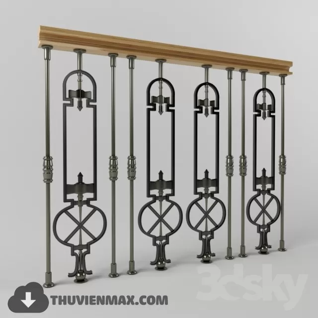 Decoration 3D Models – Staircase 060