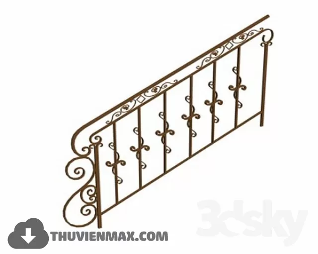 Decoration 3D Models – Staircase 062