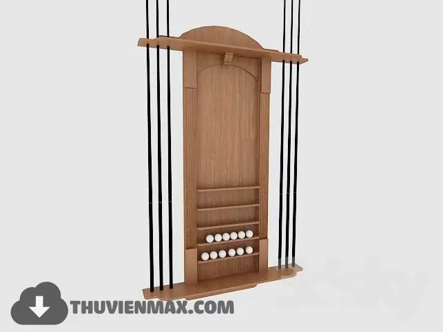 Decoration 3D Models – Billiards 018 Decoration 3D Models – Billiards 018