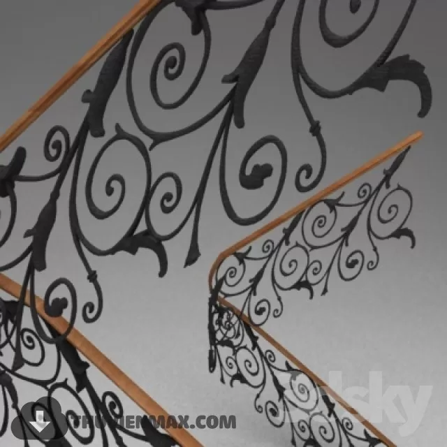 Decoration 3D Models – Staircase 073