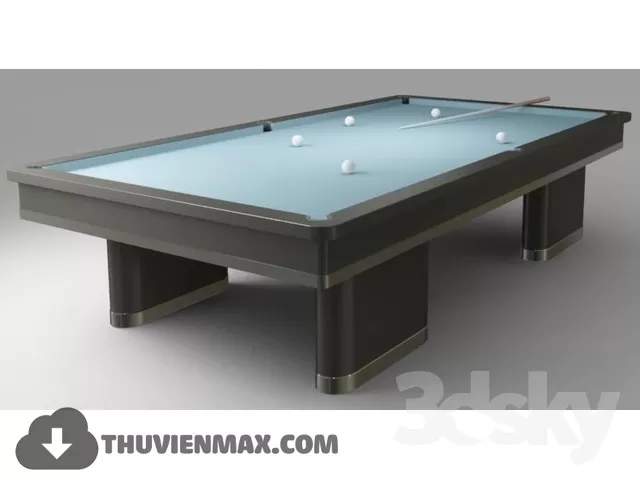 Decoration 3D Models – Billiards 020 Decoration 3D Models – Billiards 020
