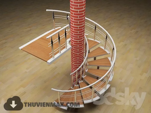 Decoration 3D Models – Staircase 090