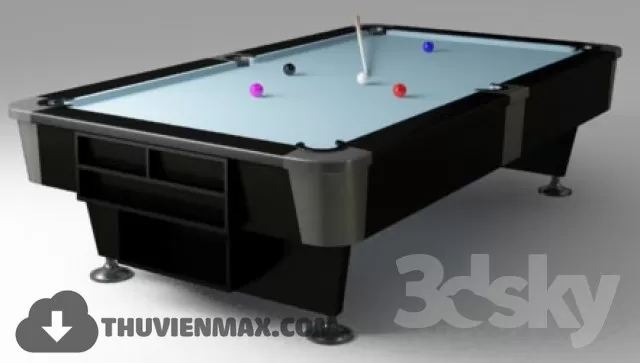 Decoration 3D Models – Billiards 021 Decoration 3D Models – Billiards 021