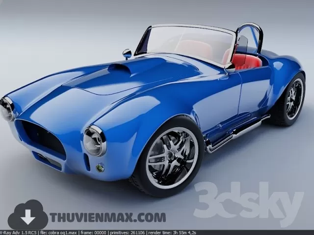 Decoration 3D Models – Transport 022