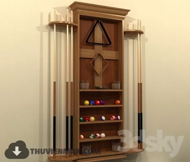 Decoration 3D Models – Billiards 025 Decoration 3D Models – Billiards 025