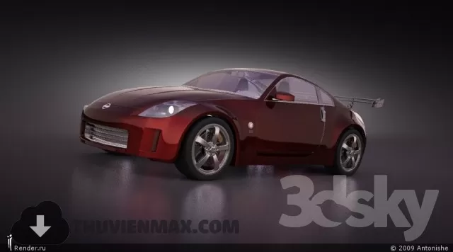 Decoration 3D Models – Transport 056