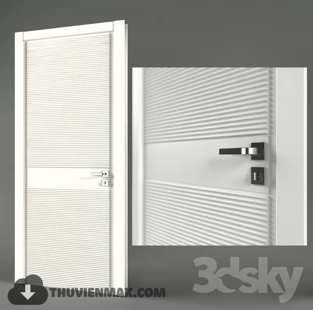 Decoration 3D Models – Window & Door 008