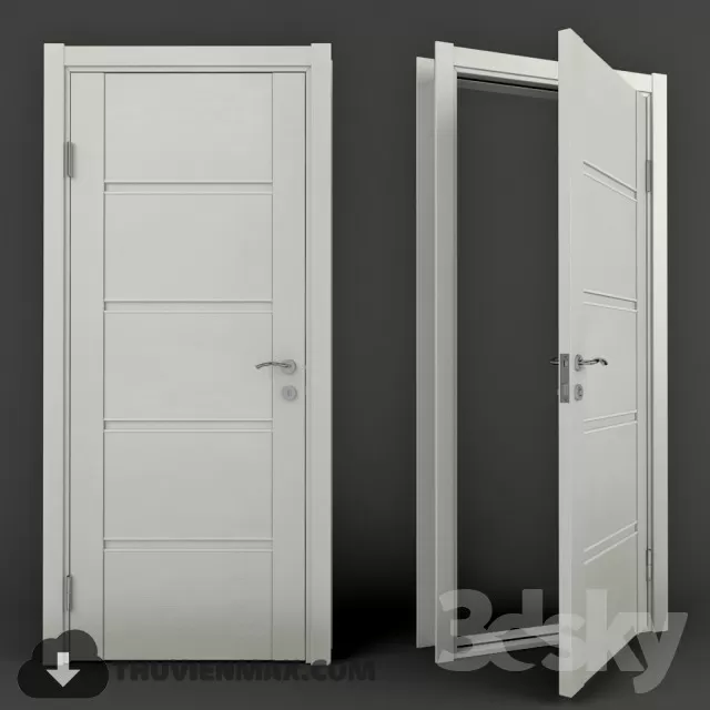 Decoration 3D Models – Window & Door 028