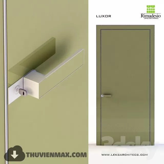 Decoration 3D Models – Window & Door 042