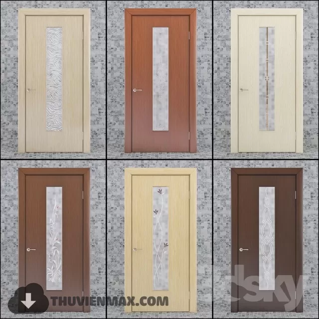 Decoration 3D Models – Window & Door 045