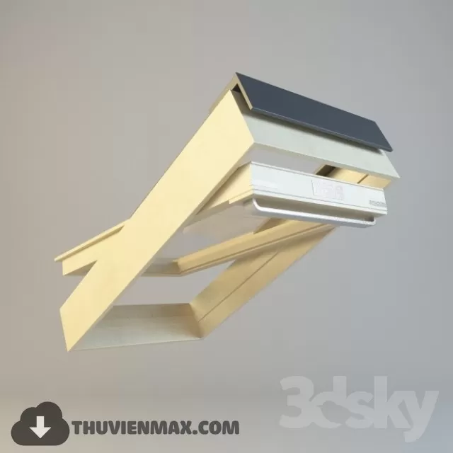 Decoration 3D Models – Window & Door 048