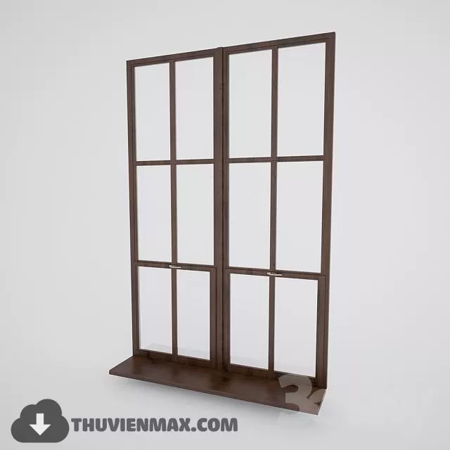 Decoration 3D Models – Window & Door 055