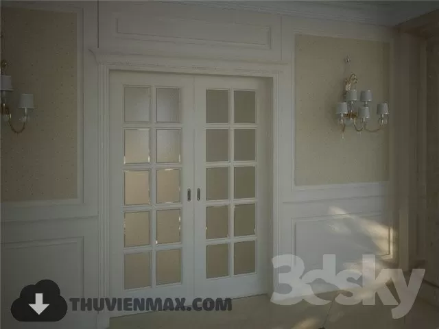 Decoration 3D Models – Window & Door 085