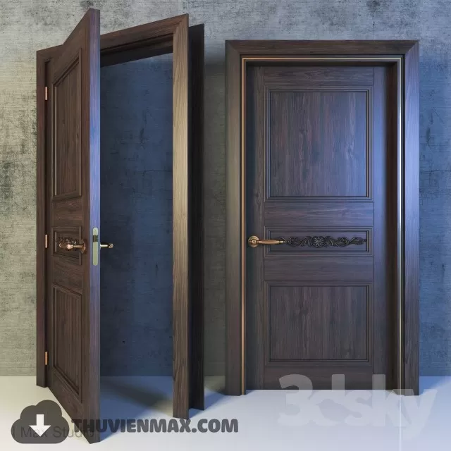 Decoration 3D Models – Window & Door 088