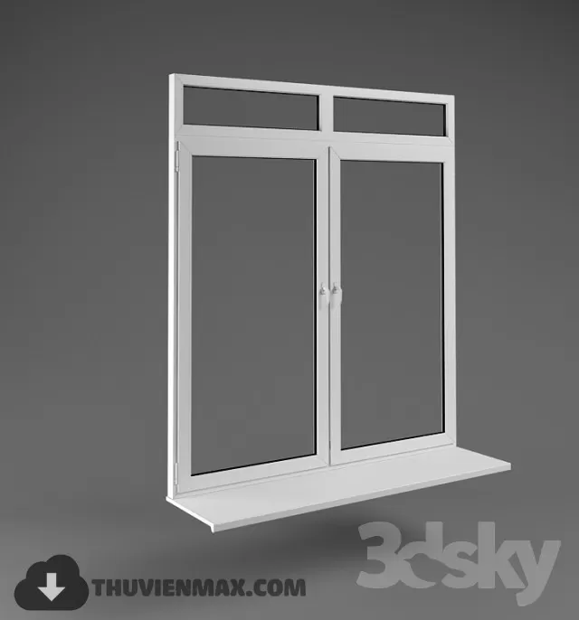Decoration 3D Models – Window & Door 091