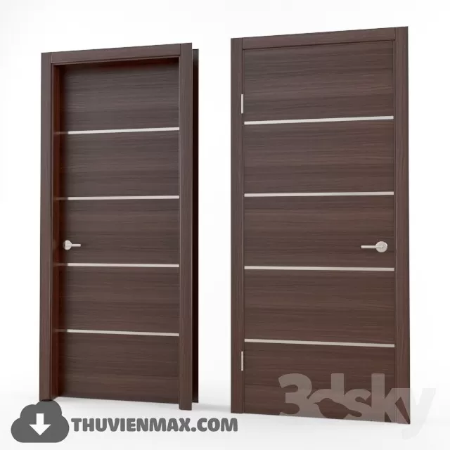 Decoration 3D Models – Window & Door 096