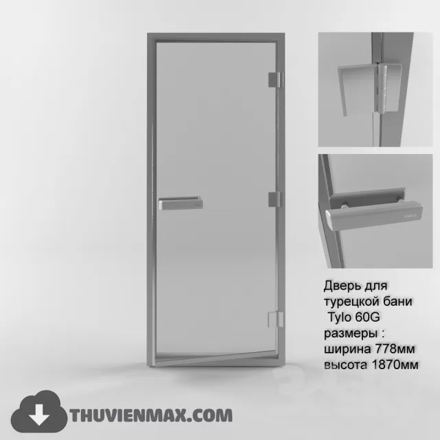 Decoration 3D Models – Window & Door 098