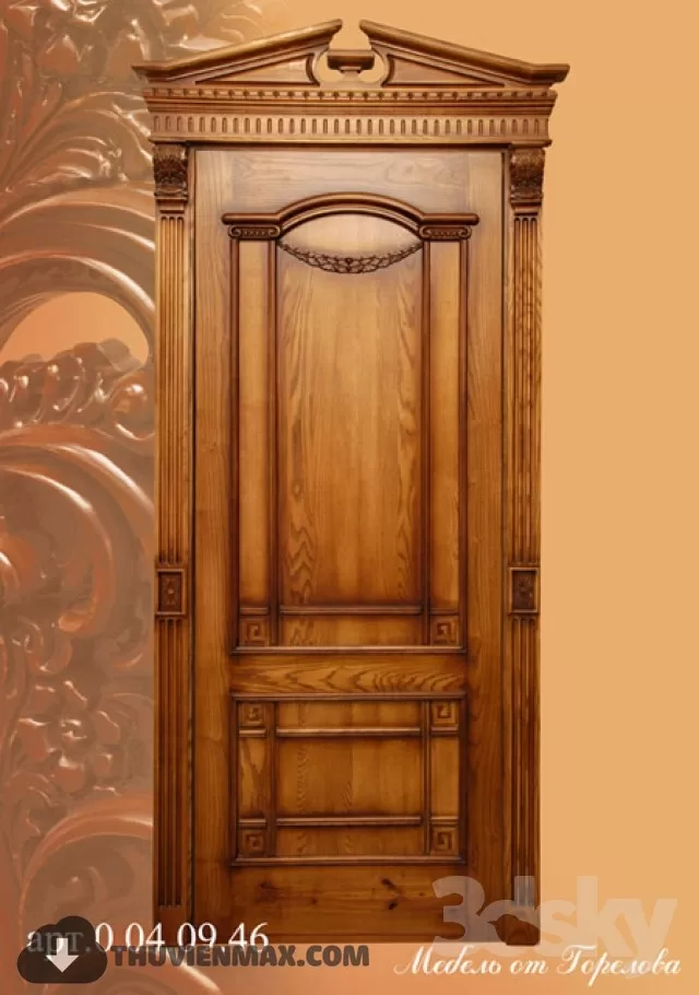 Decoration 3D Models – Window & Door 116