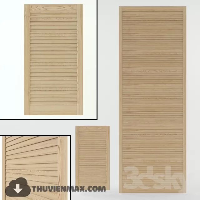 Decoration 3D Models – Window & Door 118