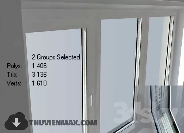 Decoration 3D Models – Window & Door 123