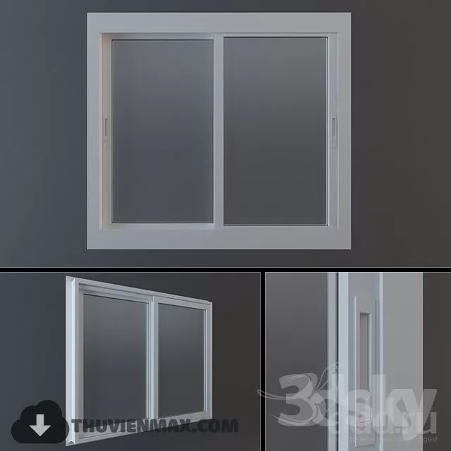 Decoration 3D Models – Window & Door 142