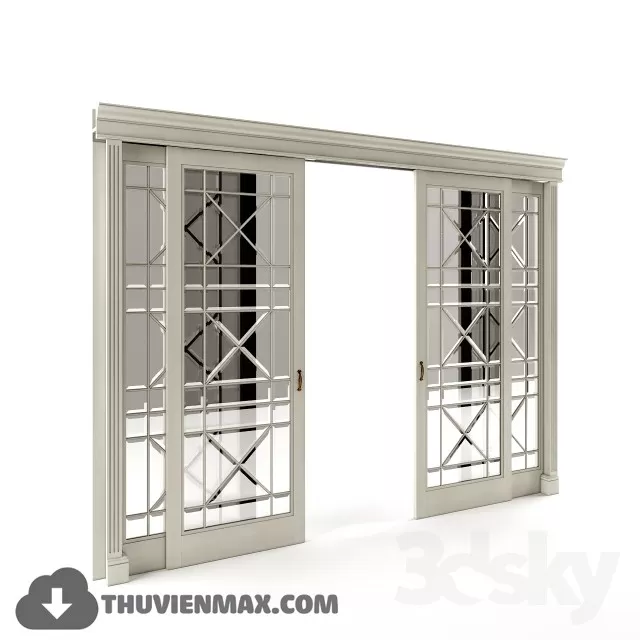 Decoration 3D Models – Window & Door 148 Decoration 3D Models – Window & Door 148