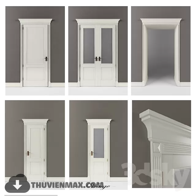Decoration 3D Models – Window & Door 149