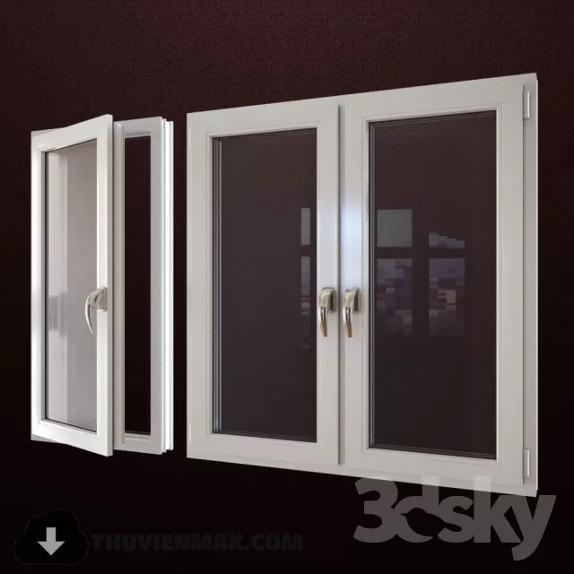 Decoration 3D Models – Window & Door 152