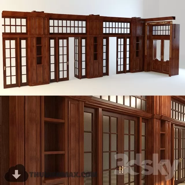 Decoration 3D Models – Window & Door 160