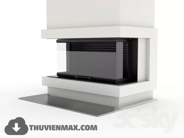 Decoration 3D Models – Fire Place & Radiator 012 Decoration 3D Models – Fire Place & Radiator 012
