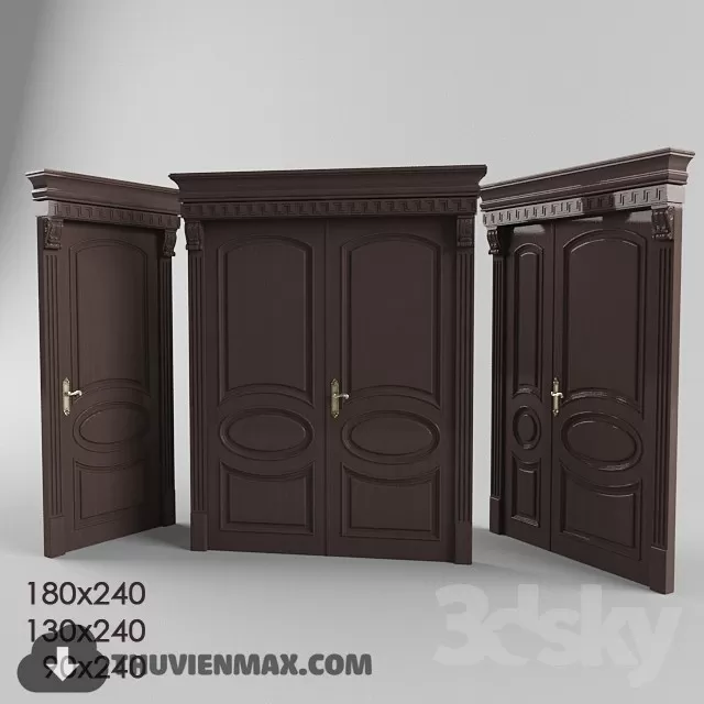 Decoration 3D Models – Window & Door 161 Decoration 3D Models – Window & Door 161