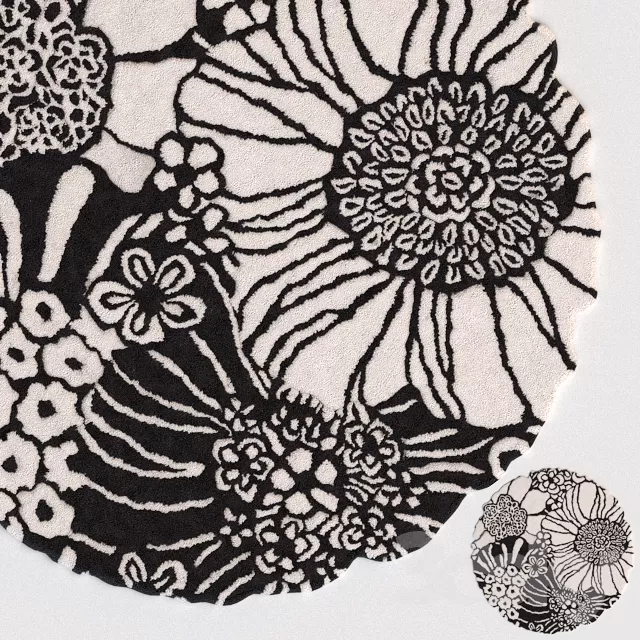 DECORATION – CARPET 3D MODELS – 001