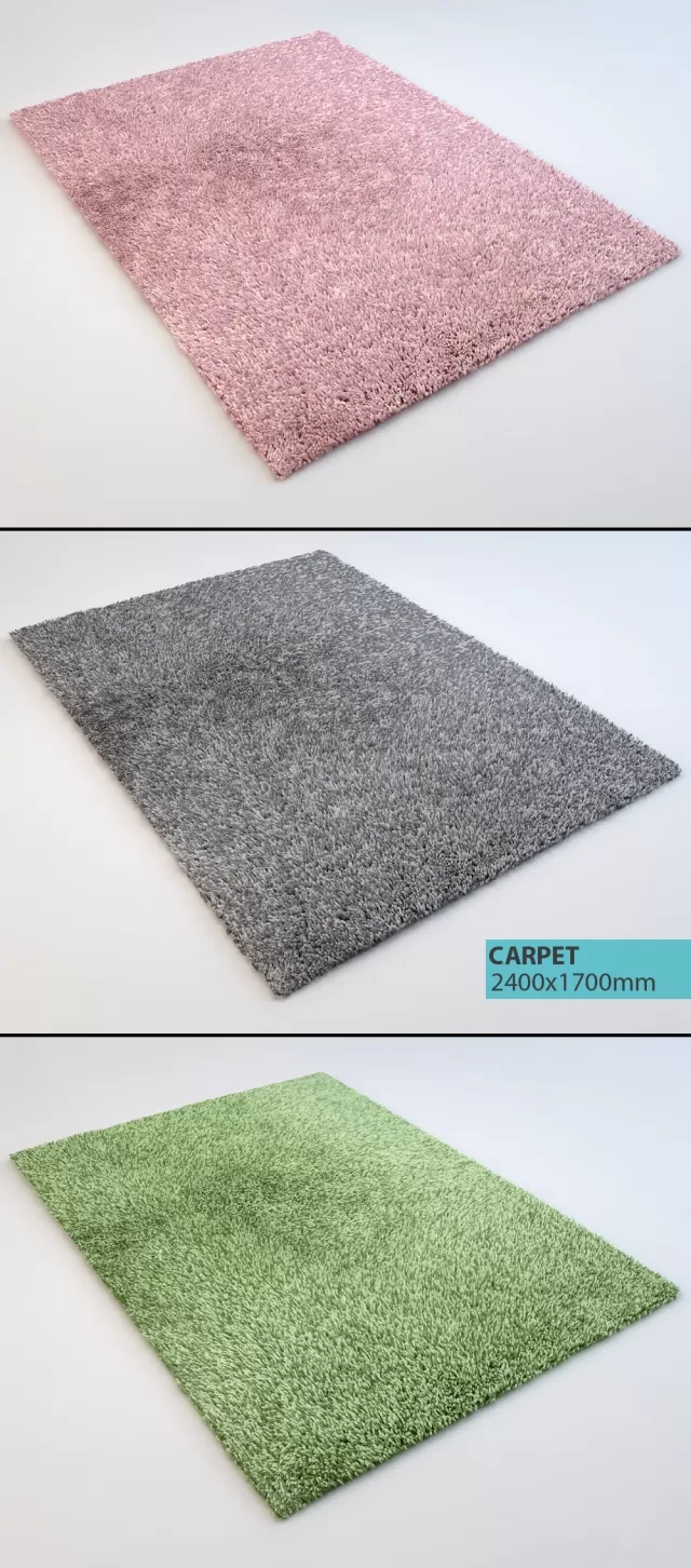 DECORATION – CARPET 3D MODELS – 053