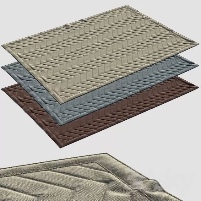 DECORATION – CARPET 3D MODELS – 067