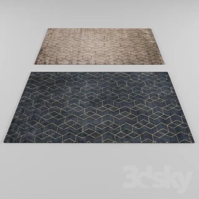 DECORATION – CARPET 3D MODELS – 075