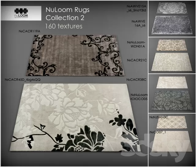 DECORATION – CARPET 3D MODELS – 087