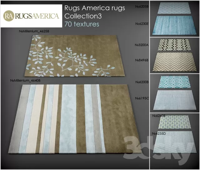 DECORATION – CARPET 3D MODELS – 103 DECORATION – CARPET 3D MODELS – 103