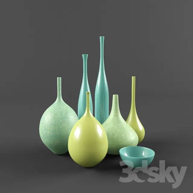 VASE 3D MODELS – 107 VASE 3D MODELS – 107