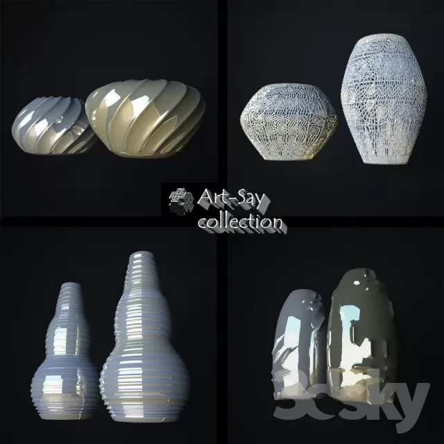 VASE 3D MODELS – 056 VASE 3D MODELS – 056
