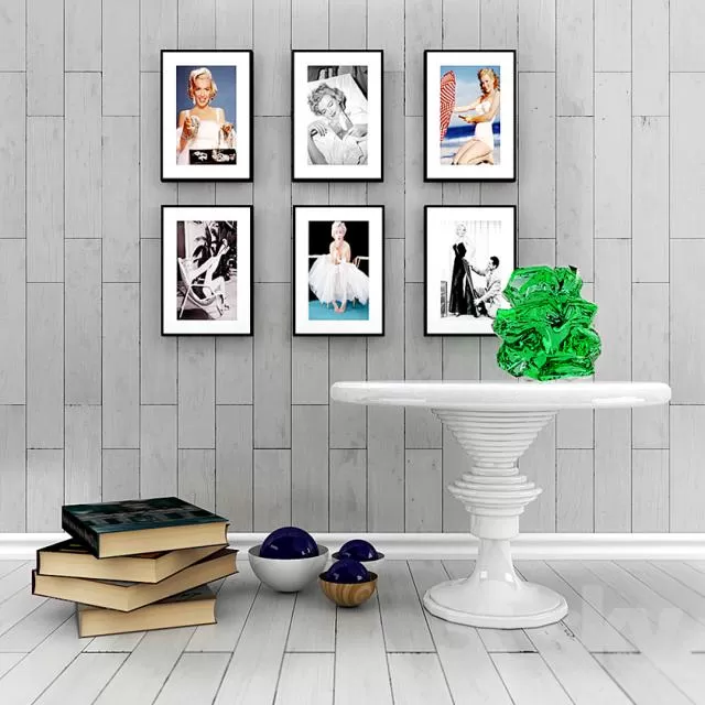 DECORATIVE SET 3D MODELS – 104