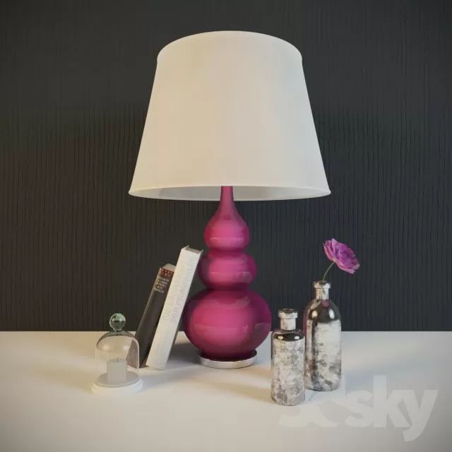 DECORATIVE SET 3D MODELS – 122