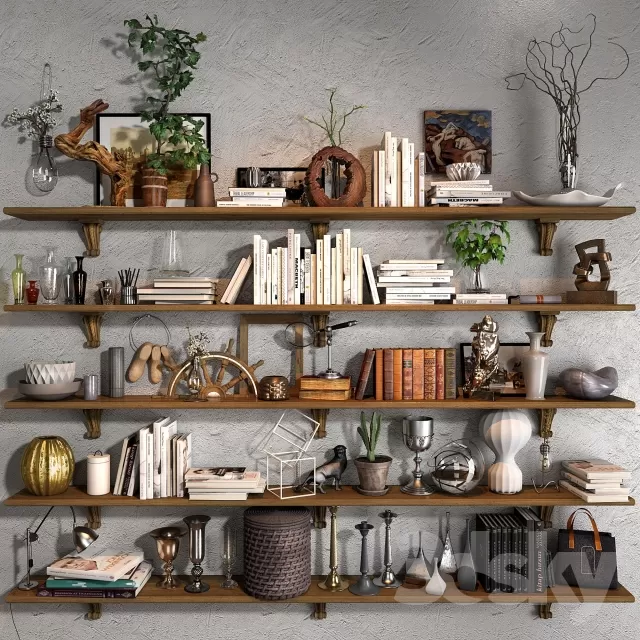 DECORATIVE SET 3D MODELS – 129