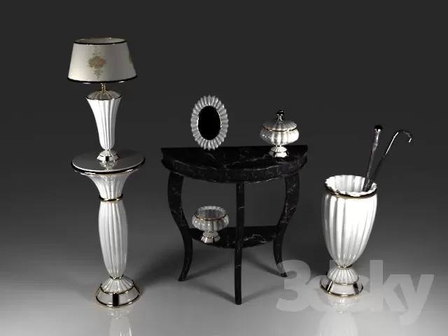 DECORATIVE SET 3D MODELS – 130