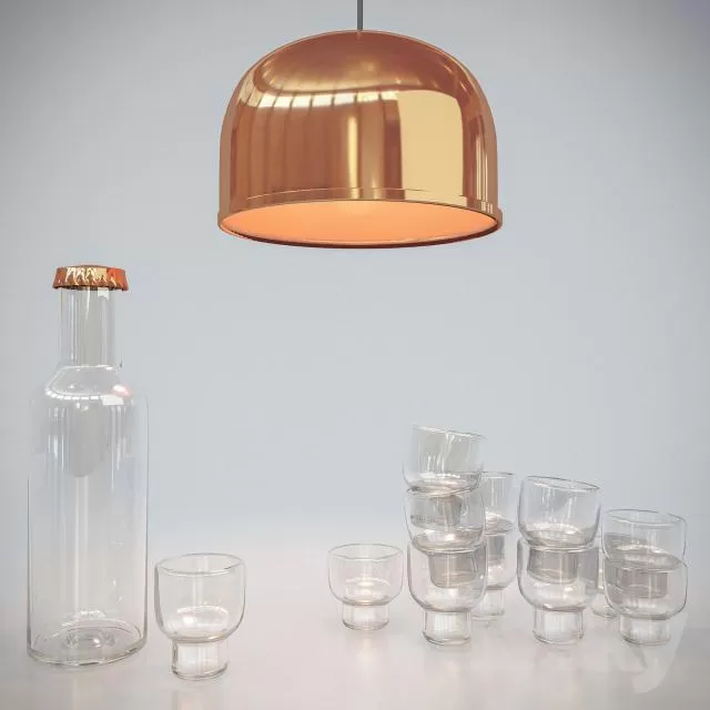 DECORATIVE SET 3D MODELS – 153