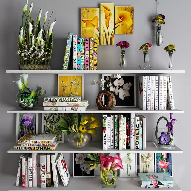 DECORATIVE SET 3D MODELS – 018