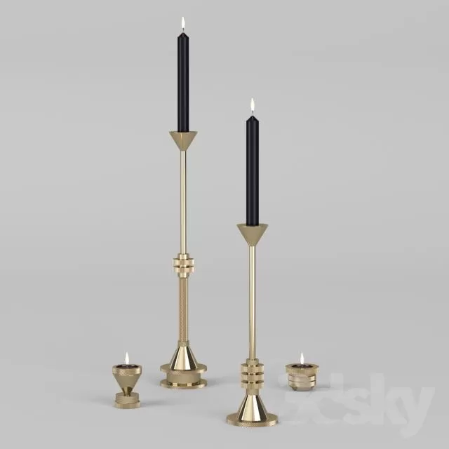 DECORATIVE SET 3D MODELS – 175