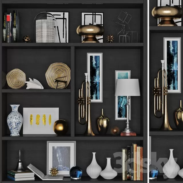 DECORATIVE SET 3D MODELS – 179