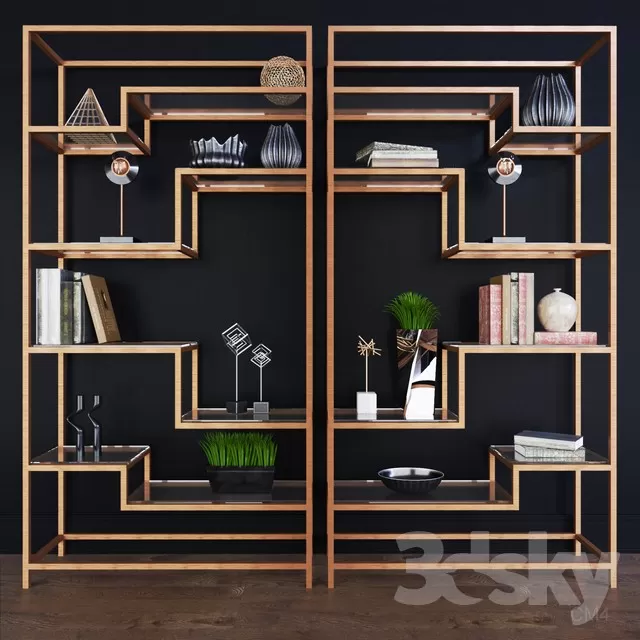 DECORATIVE SET 3D MODELS – 187