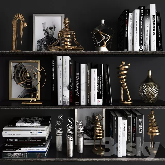 DECORATIVE SET 3D MODELS – 197